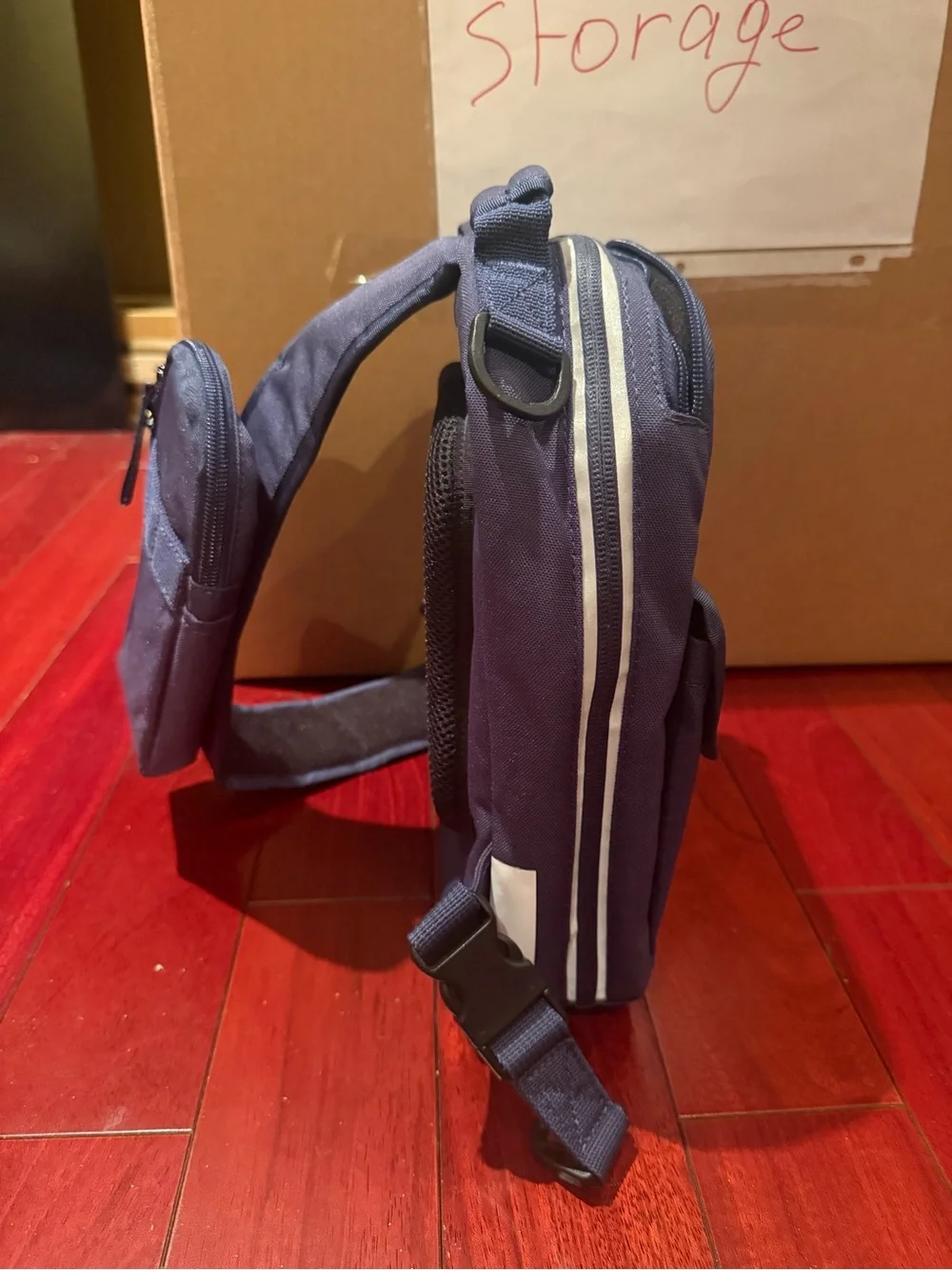 United Airlines AMT Day  2020 Navy Crossbody Messenger Bag